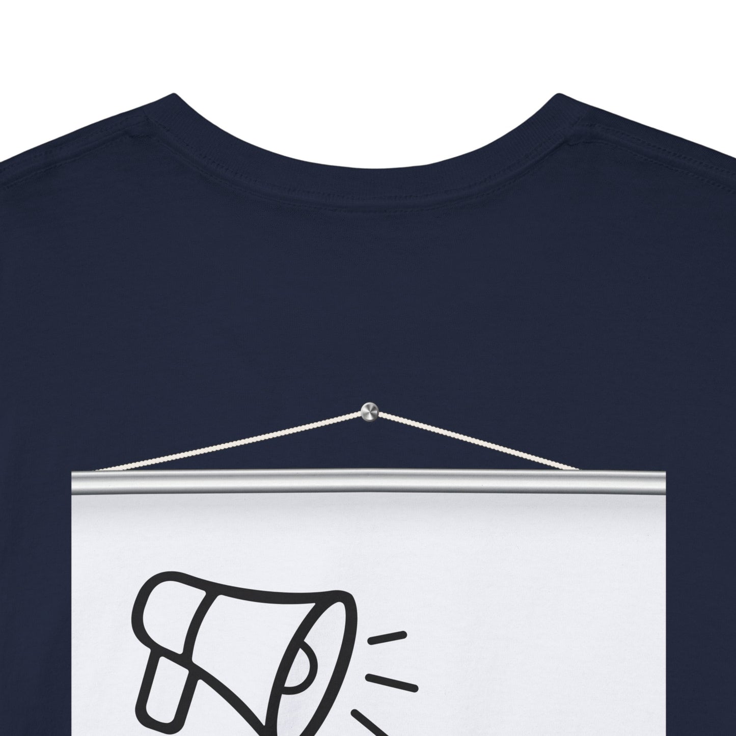 Graphic Tee — "It's Not Your Fault" Comic-Style Pointing Design