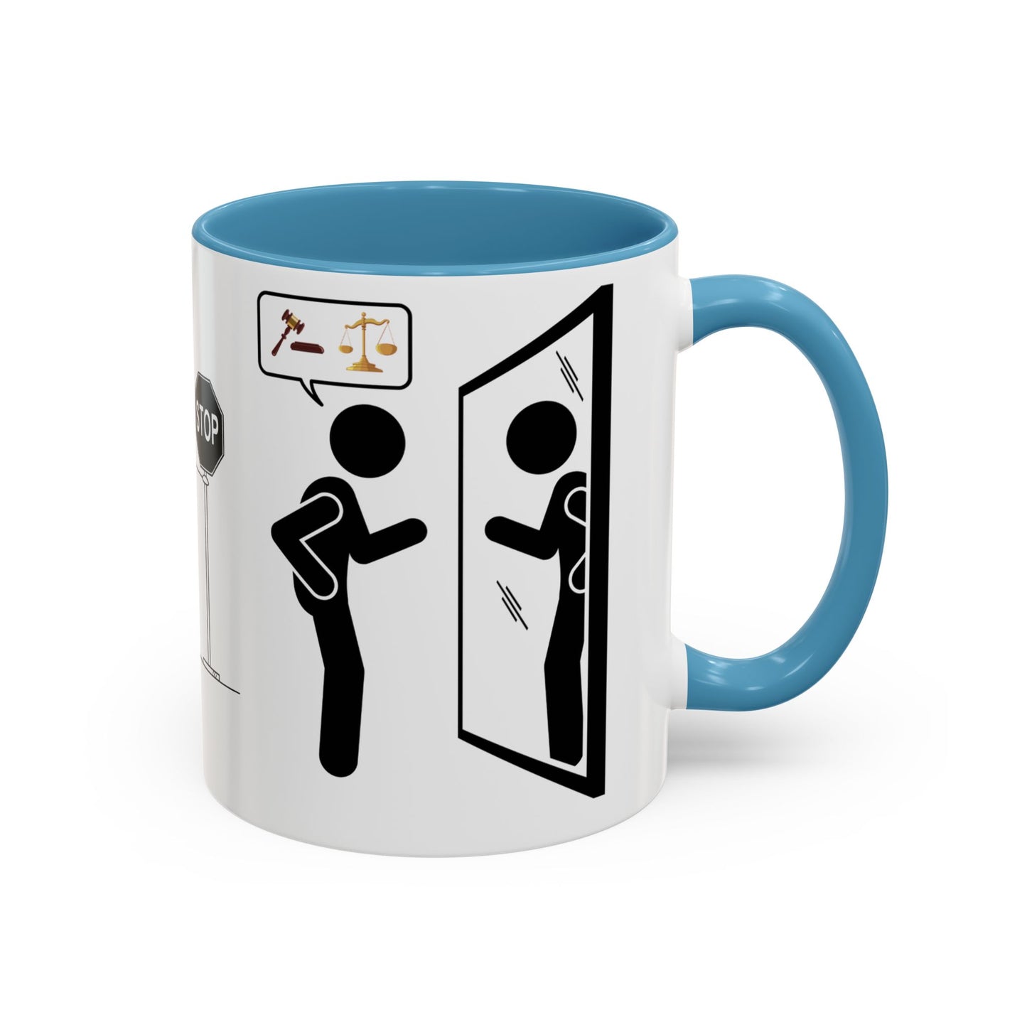 JUZGANDO Coffee Mug for Everyday Laughs, Funny Gift for Coffee Lovers, Quirky Office Mug, Unique Holiday Gift, Playful Drinkware