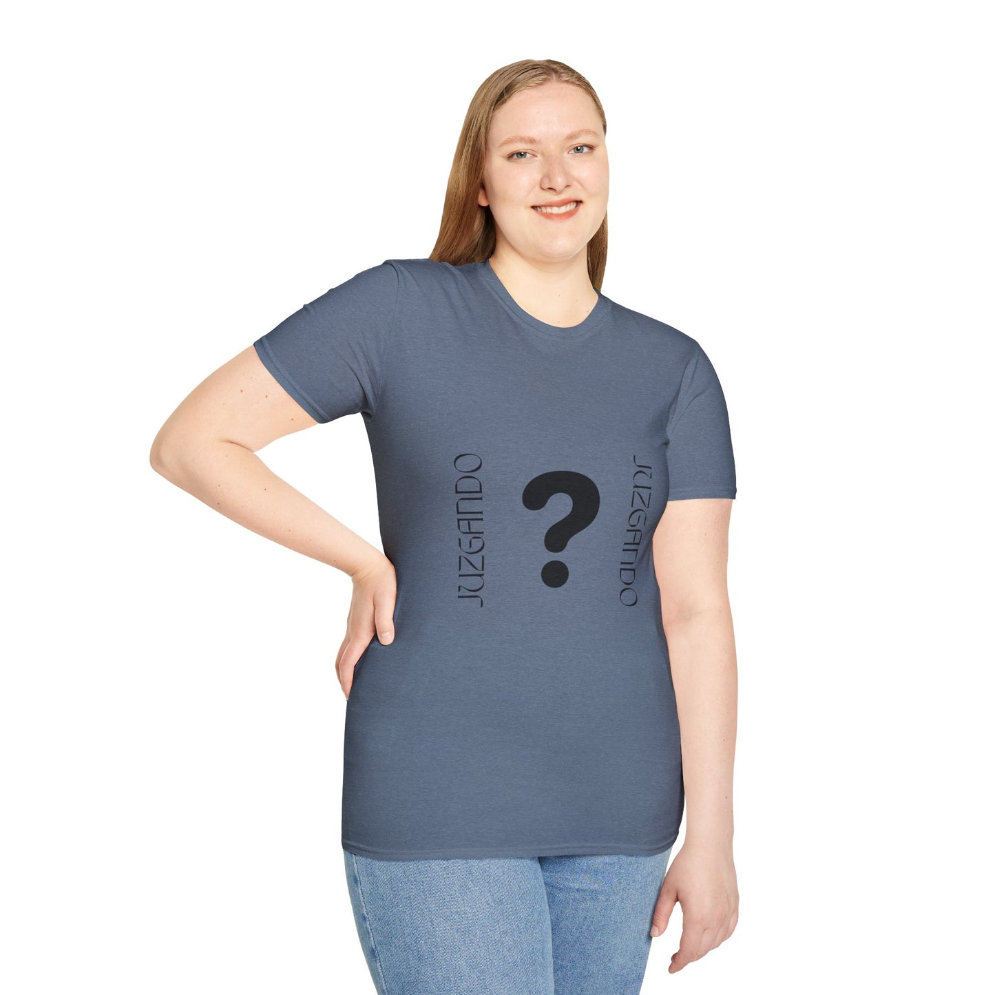 JUZGANDO Humorous Unisex Softstyle T-Shirt - Questioning Yourself Shirt, Funny Graphic Tee, Casual Wear, Gift for Friends & Family, [...]