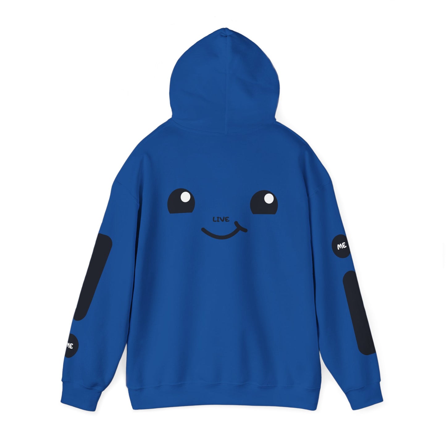 Smile Face Hoodie — "Are You Still Alive?" Sunrise Graphic Hooded Sweatshirt