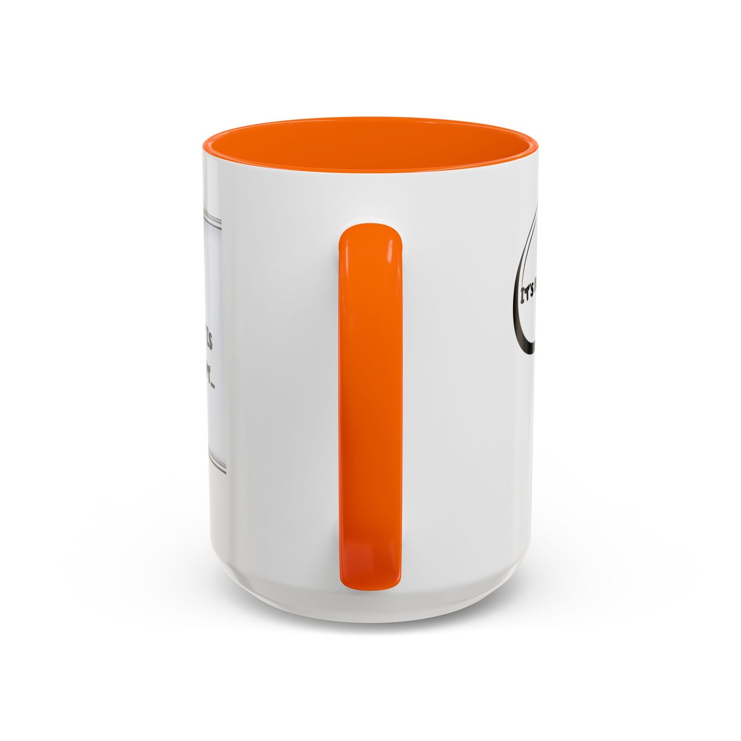 Accent Coffee Mug — Funny 'It Is Not your Fault' Doodle Cartoon Mug (11/15oz)
