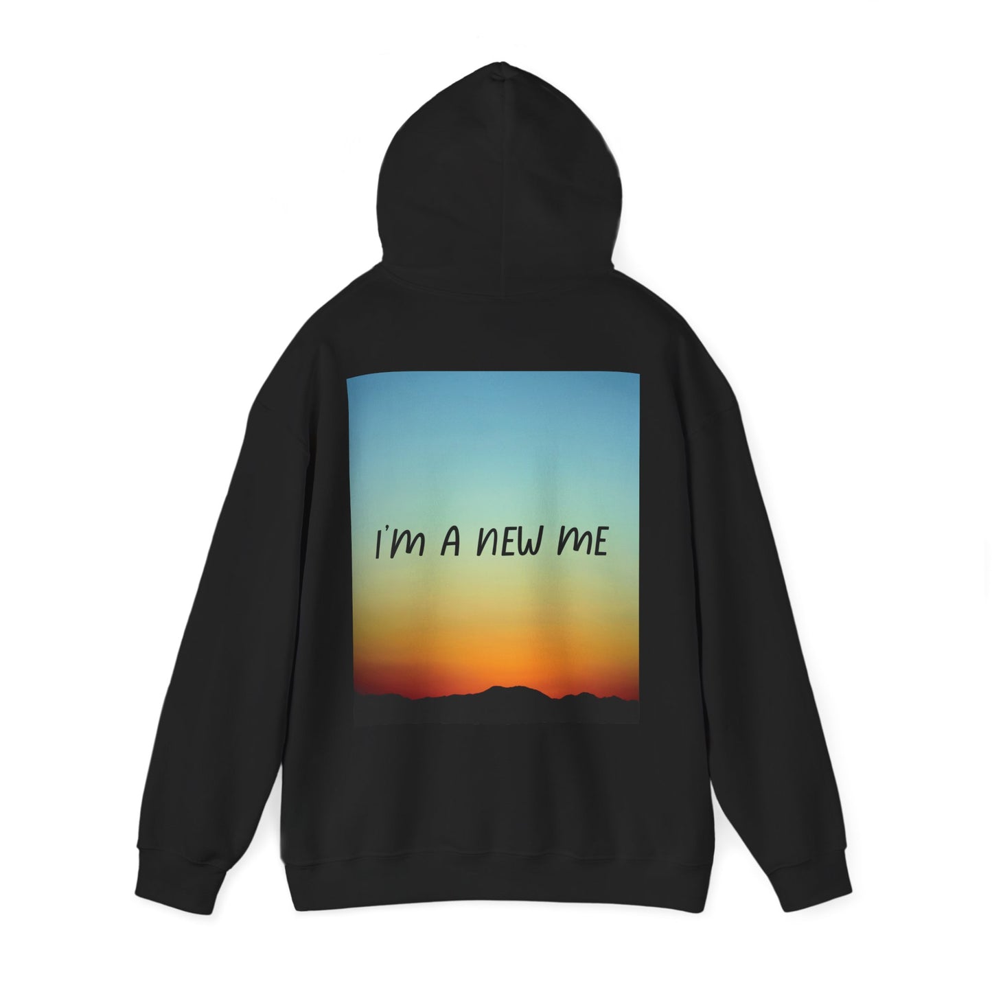 NEW DAY NEW BEGINNING A NEW ME Unisex Heavy Blend™ Hooded Sweatshirt