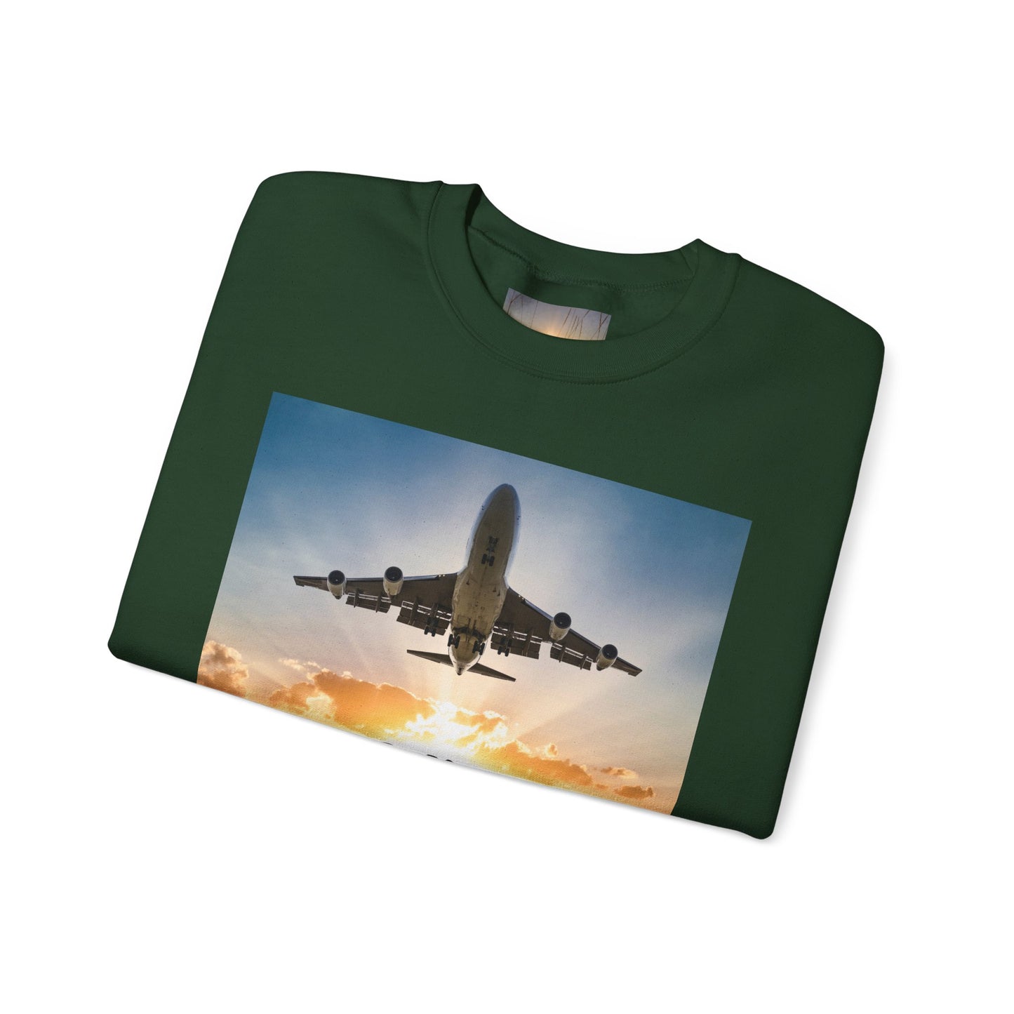 Christian Sweatshirt — Jeremías 29:11 & Mateo 28:20 Inspirational Crewneck