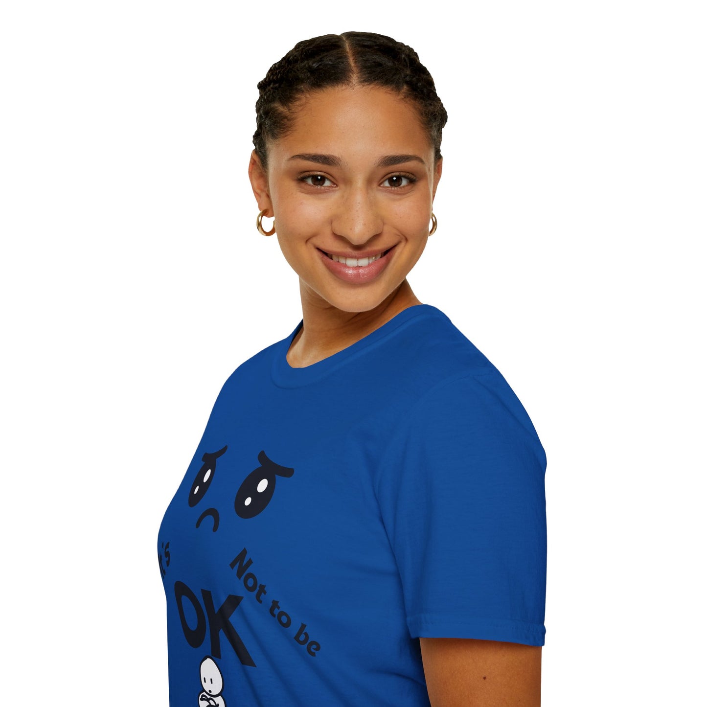 IT'S OK Emotional Support Unisex T-Shirt, Inspirational Tee, Self-Care Shirt, Mental Health Awareness, Gift for Friends, Motivational Apparel, [...]