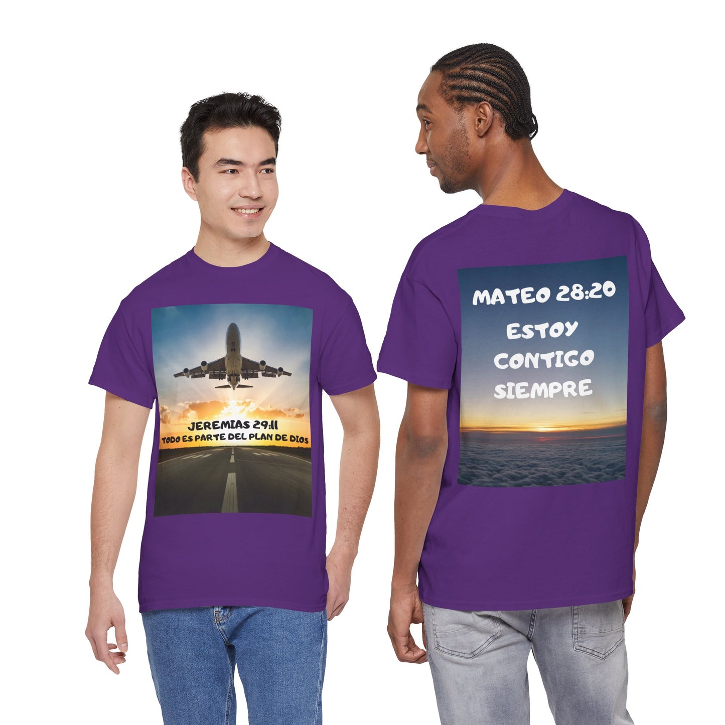 JEREMIAS 29:11 / MATEO 28:20 Religious Tee