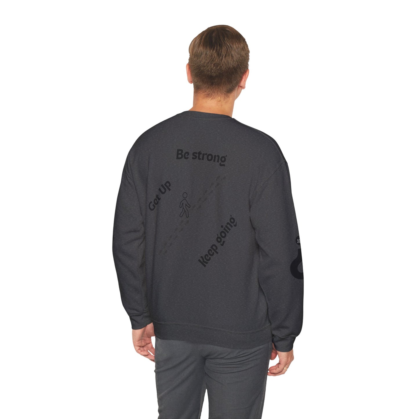 IT'S OK Inspirational Unisex Sweatshirt - Mental Health Awareness, Cozy Fashion, Self-Care Gift, Comfort Wear, Uplifting Quote