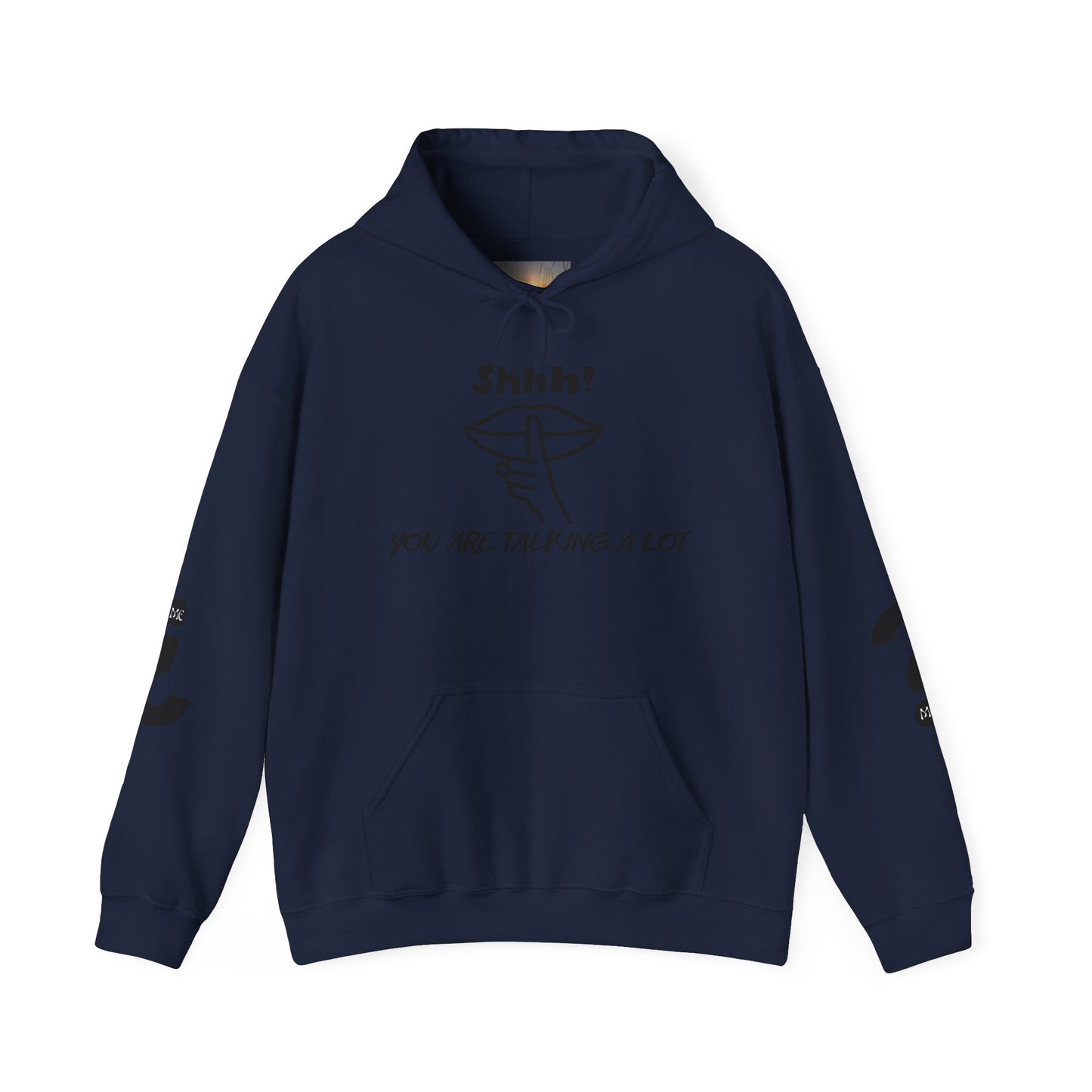 Shhh! Funny Unisex Hooded Sweatshirt, Cozy Hoodie for Introverts, Ideal Gift for Friends and Family, Perfect for Casual Wear, [...]