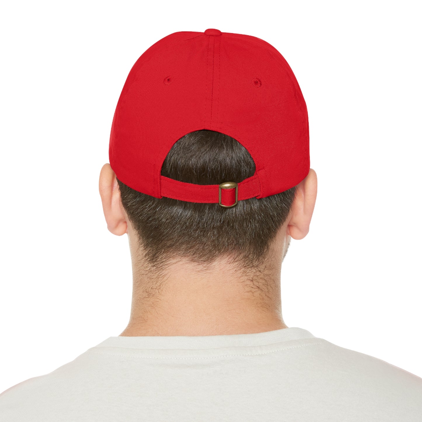 NEW DAY NEW BEGINNING A NEW ME Hat with Leather Patch (Rectangle)
