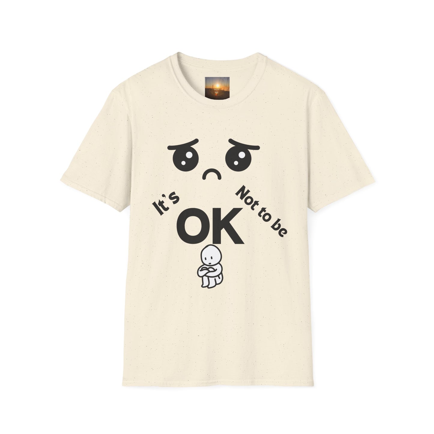 IT'S OK Emotional Support Unisex T-Shirt, Inspirational Tee, Self-Care Shirt, Mental Health Awareness, Gift for Friends, Motivational Apparel, [...]