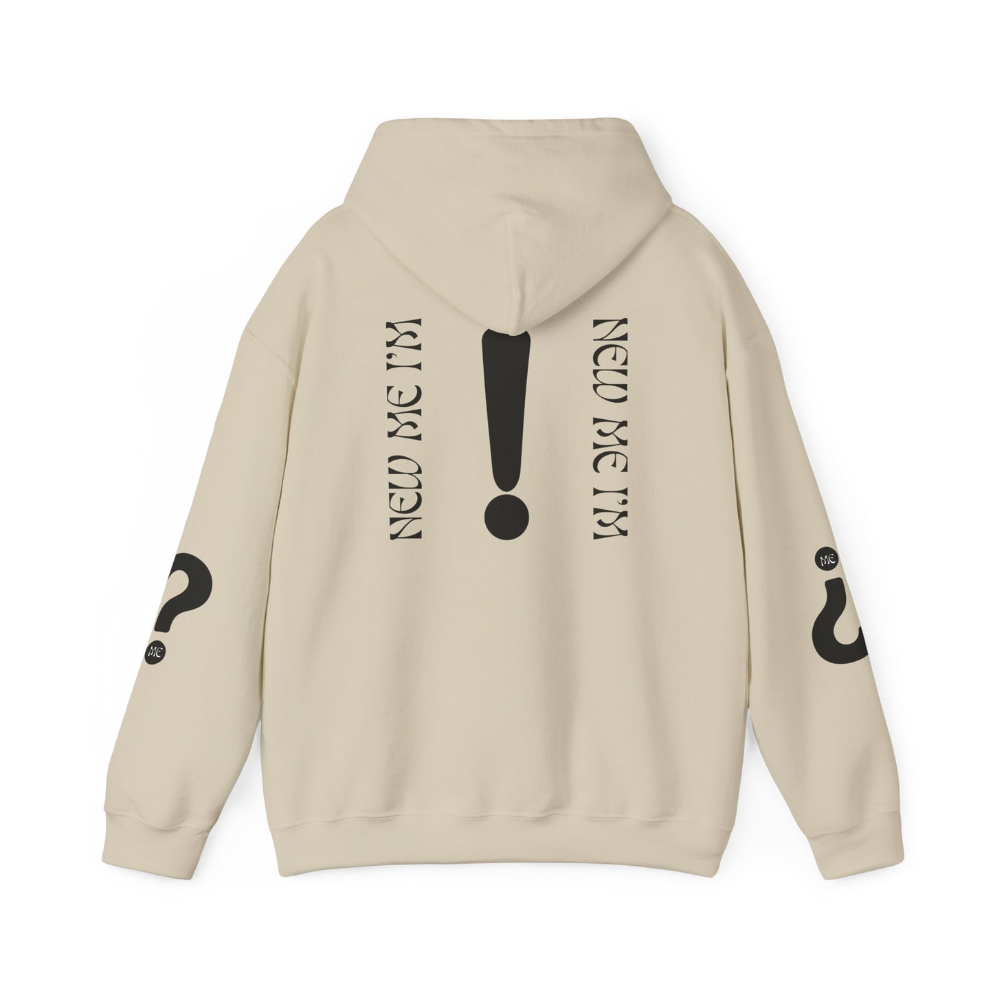 New Day, New Me Motivational Hoodie - Cozy Unisex Sweatshirt for Inspiration, Self-Care, Fitness Goals, Gift for Him, Her