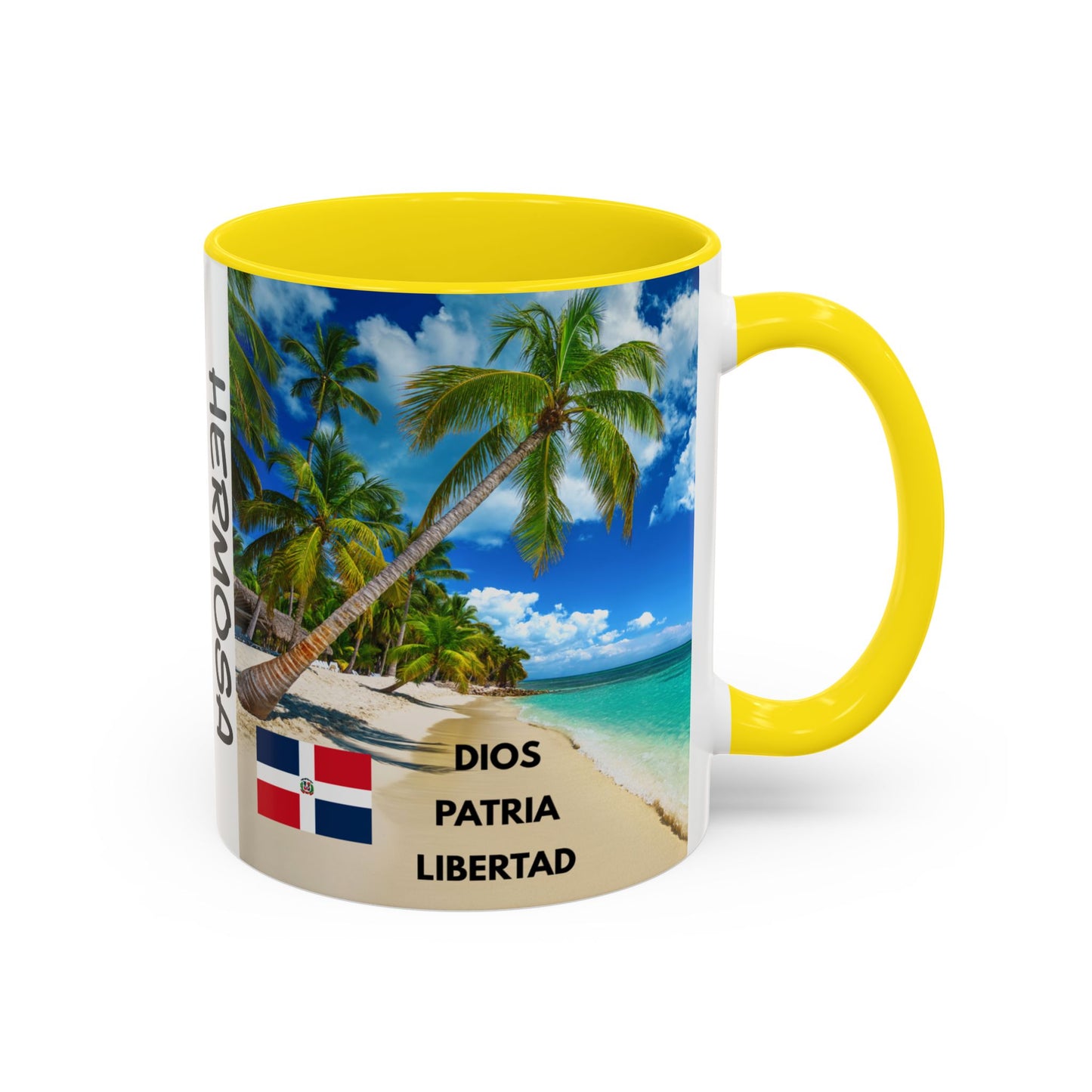 DOMINICAN REPUBLIC Tropical Accent Coffee Mug - Beach Paradise Design, Quisqueya, Hermosa, Perfect Gift for Coffee Lovers, Home Decor, Travel [...]