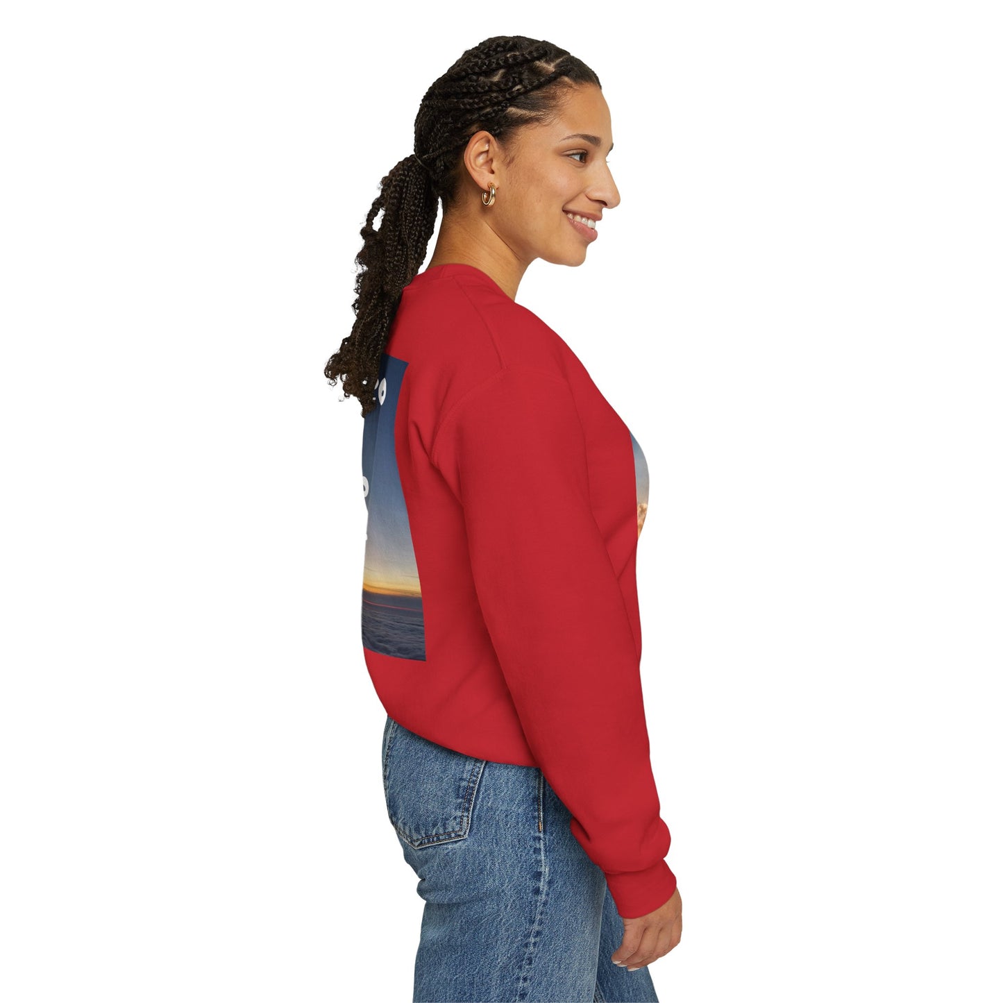 Christian Sweatshirt — Jeremías 29:11 & Mateo 28:20 Inspirational Crewneck