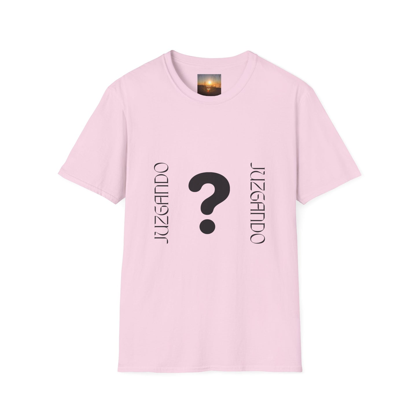 JUZGANDO Humorous Unisex Softstyle T-Shirt - Questioning Yourself Shirt, Funny Graphic Tee, Casual Wear, Gift for Friends & Family, [...]