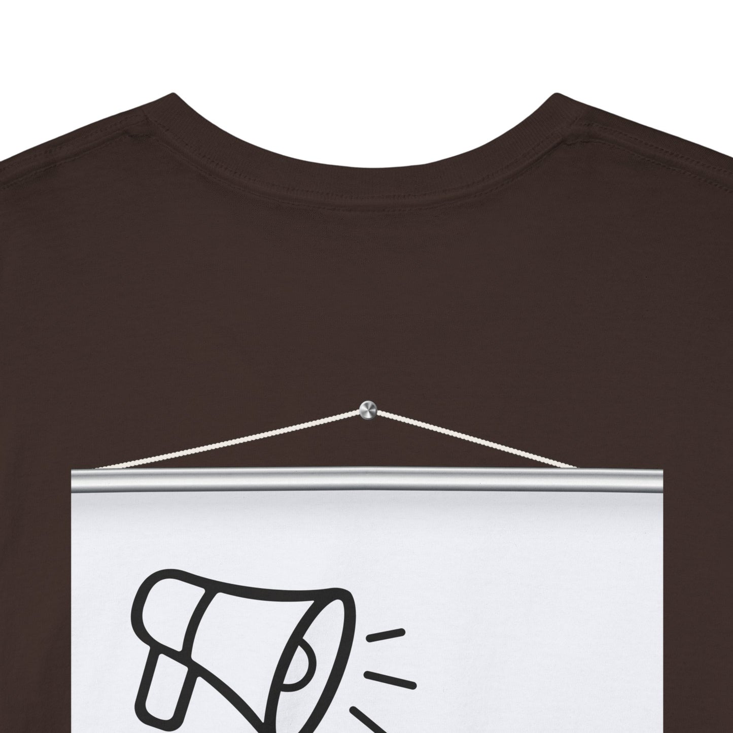 Graphic Tee — "It's Not Your Fault" Comic-Style Pointing Design