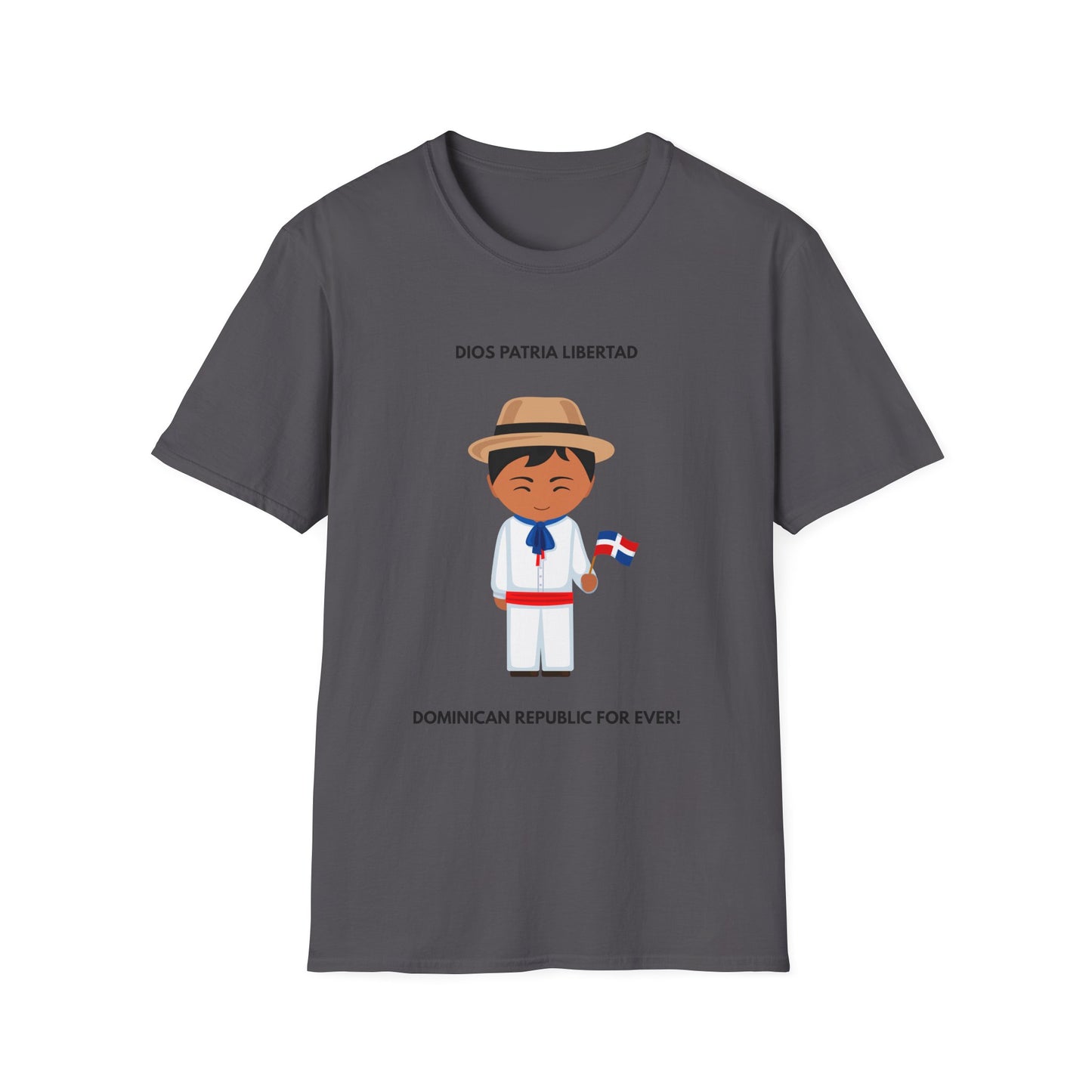 Dominican Republic Forever T-Shirt | Cultural Pride Tee, Unisex Softstyle Shirt, Vacation Apparel, Caribbean Pride, Travel Gift