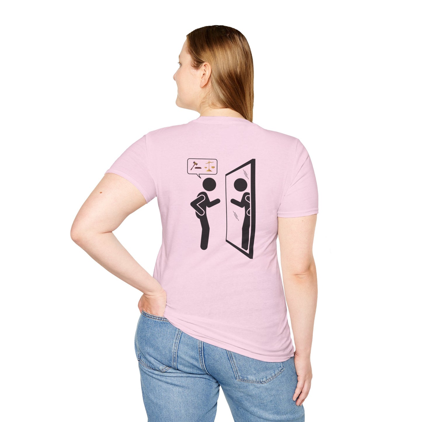JUZGANDO Humorous Unisex Softstyle T-Shirt - Questioning Yourself Shirt, Funny Graphic Tee, Casual Wear, Gift for Friends & Family, [...]