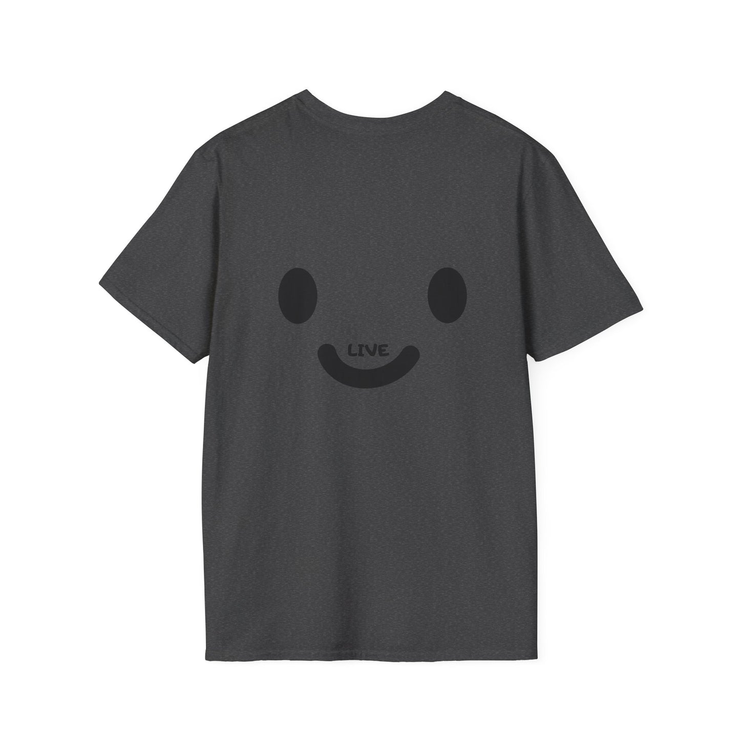 Live Smiley T-Shirt — 'Are You Still Alive?' Sunburst Positive Tee