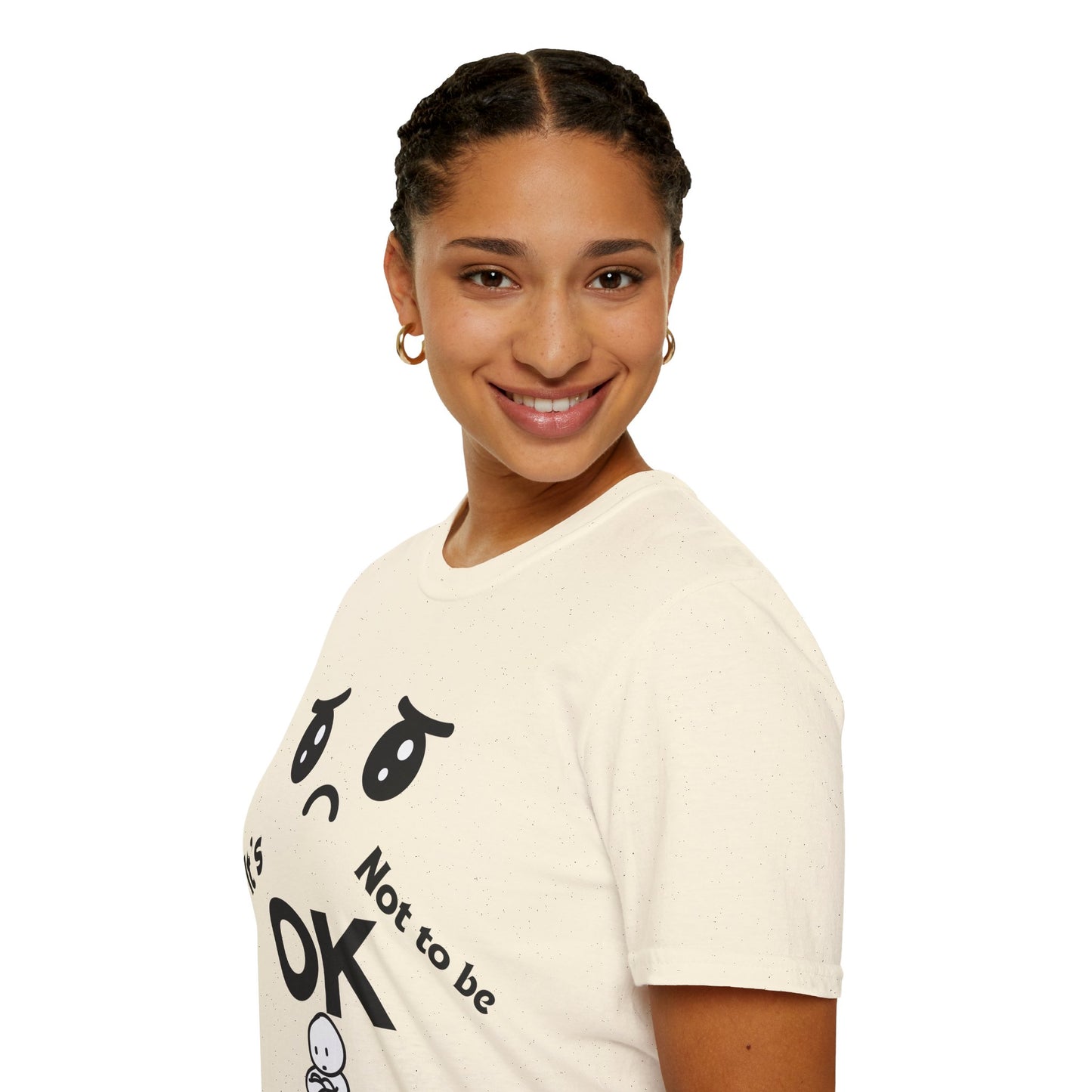IT'S OK Emotional Support Unisex T-Shirt, Inspirational Tee, Self-Care Shirt, Mental Health Awareness, Gift for Friends, Motivational Apparel, [...]