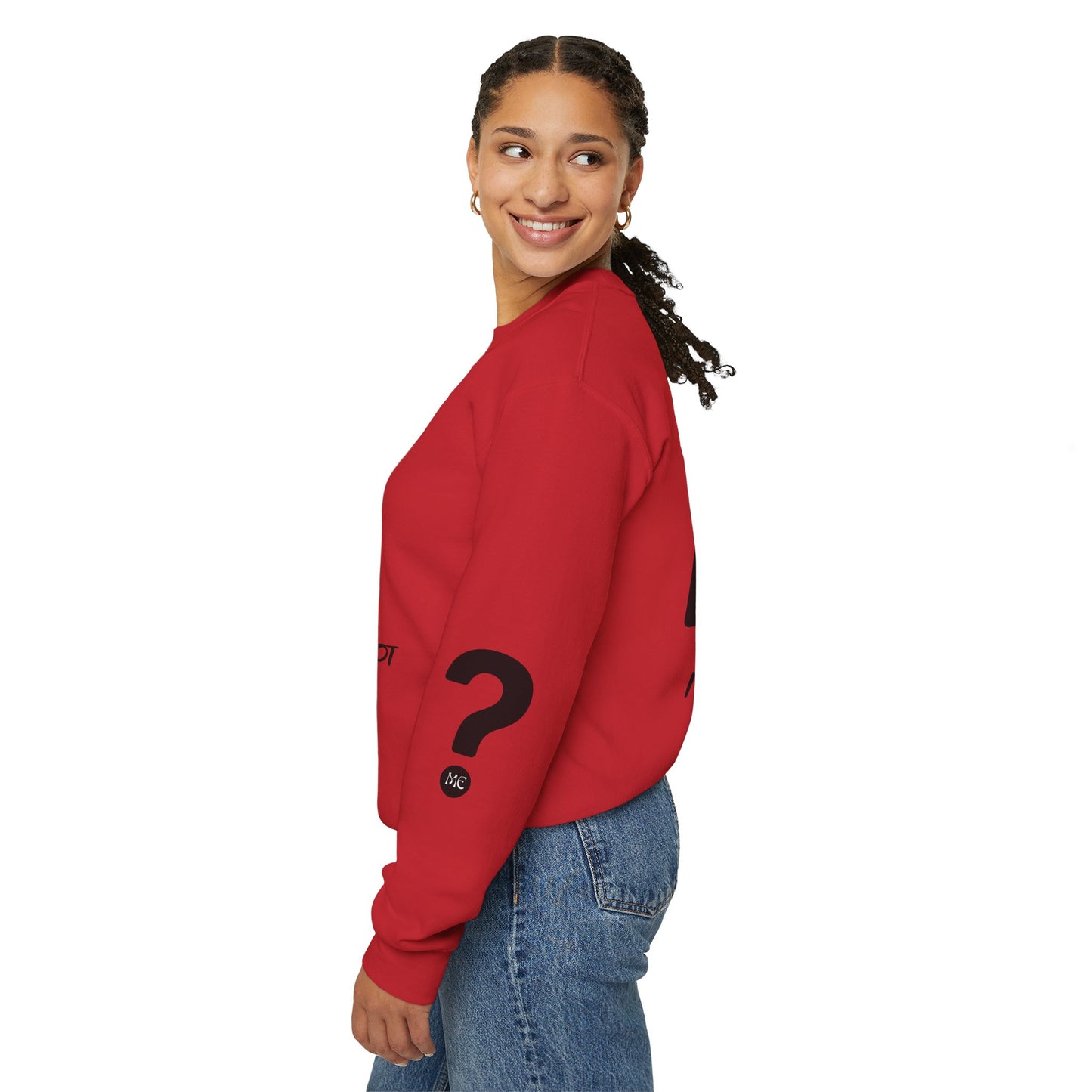 SHHH! SILENCE Unisex Humor Crewneck Sweatshirt: Funny Silence Design, Perfect for Gifting, Casual Wear, Birthday, Holidays, Conversation Starter