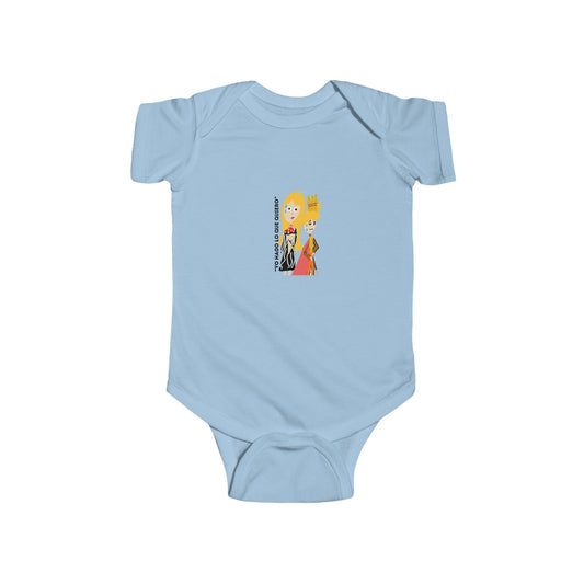 "YO HAGO LO QUE QUIERO" ISAAC IDYER ARTS DESINGS Infant Fine Jersey Bodysuit