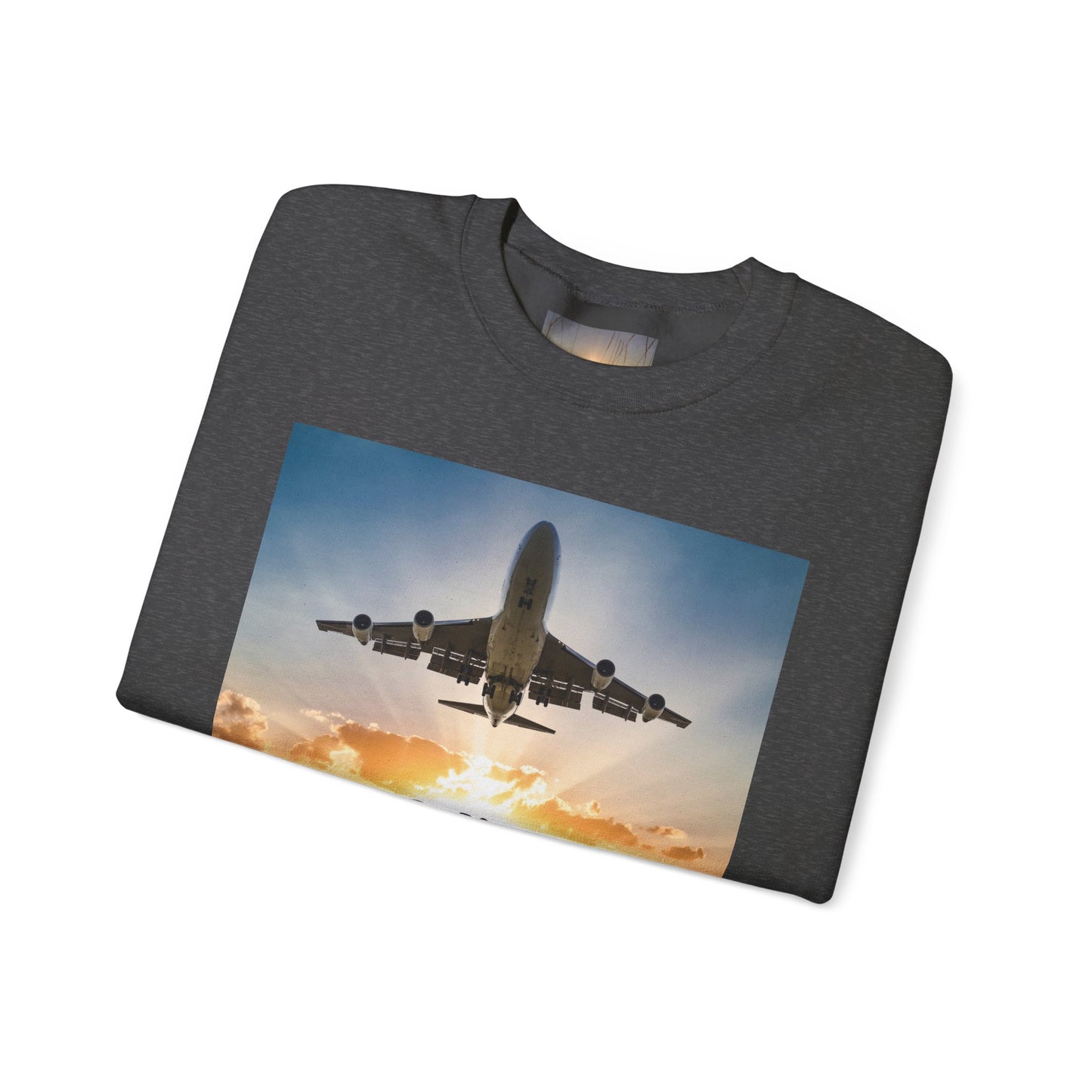 Christian Sweatshirt — Jeremías 29:11 & Mateo 28:20 Inspirational Crewneck