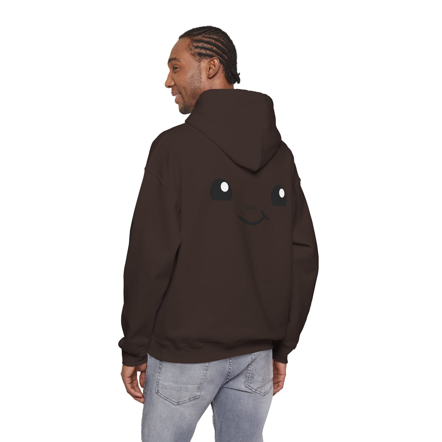 Smile Face Hoodie — "Are You Still Alive?" Sunrise Graphic Hooded Sweatshirt