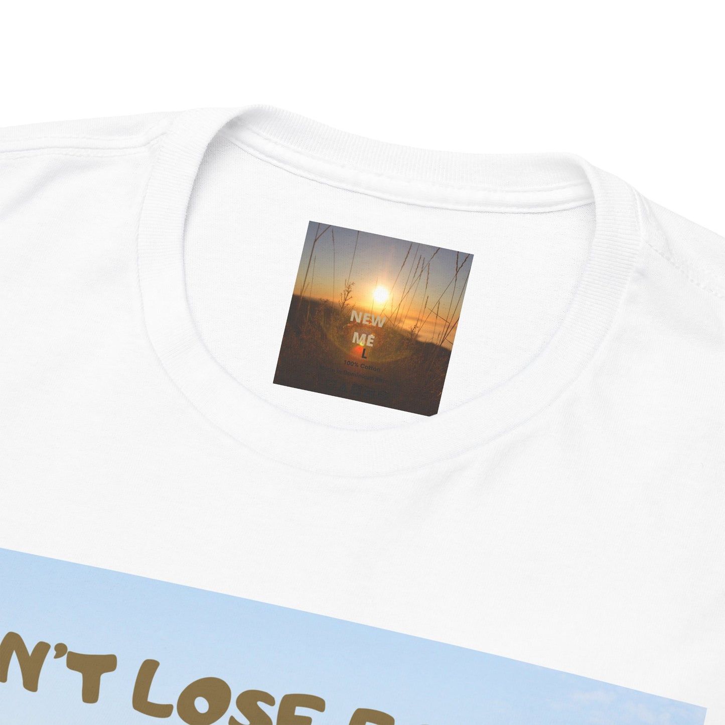 Motivational Tee — "Don't Lose Focus, You've Got This" Beach Graphic