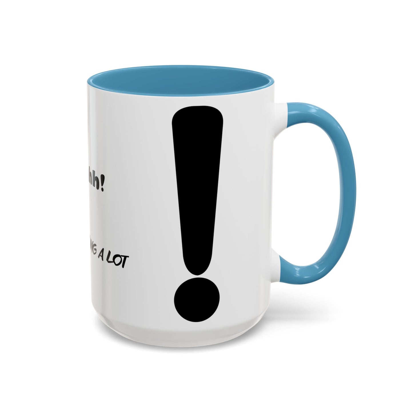 Funny Shhh Coffee Mug, Gift for Friends, Office Humor Cup, Black Accent Mug, Tea Lover's Present