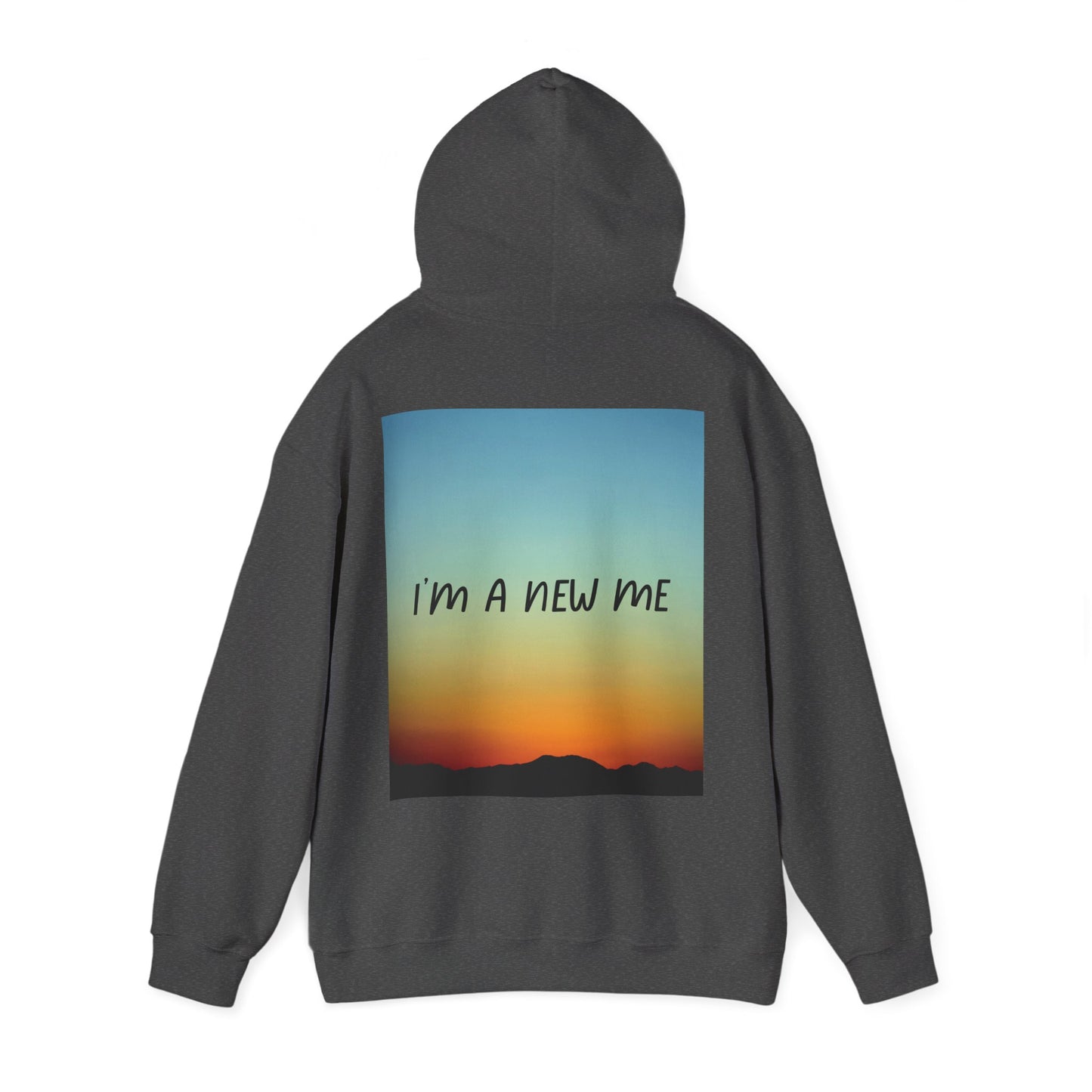 NEW DAY NEW BEGINNING A NEW ME Unisex Heavy Blend™ Hooded Sweatshirt
