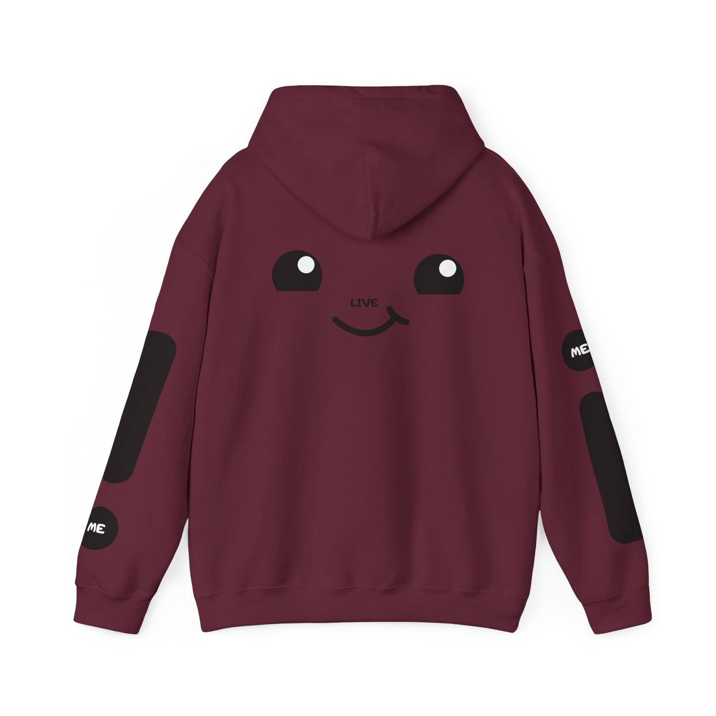 Smile Face Hoodie — "Are You Still Alive?" Sunrise Graphic Hooded Sweatshirt