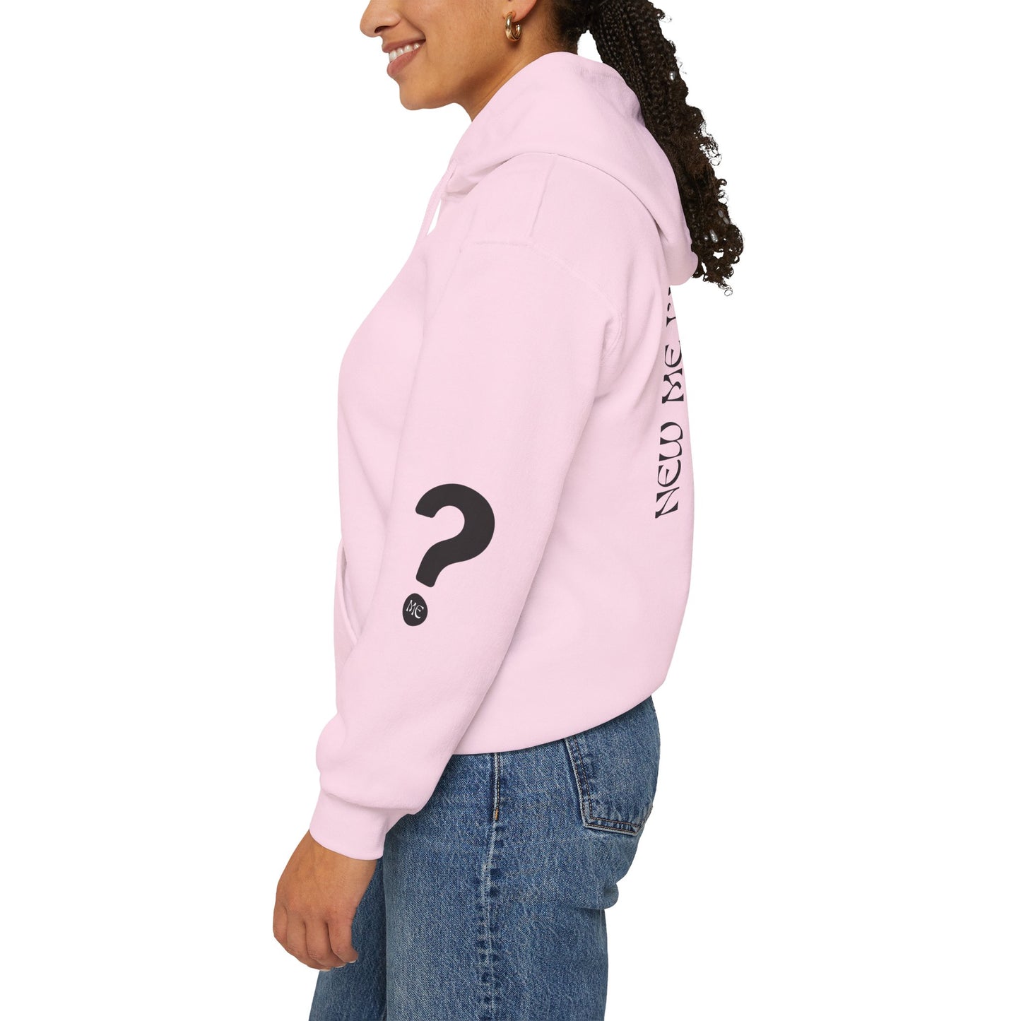 New Day, New Me Motivational Hoodie - Cozy Unisex Sweatshirt for Inspiration, Self-Care, Fitness Goals, Gift for Him, Her