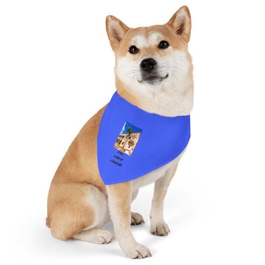 DIOS PATRIA LIBERTAD EL DOMINICANITO ESE Pet Bandana Collar