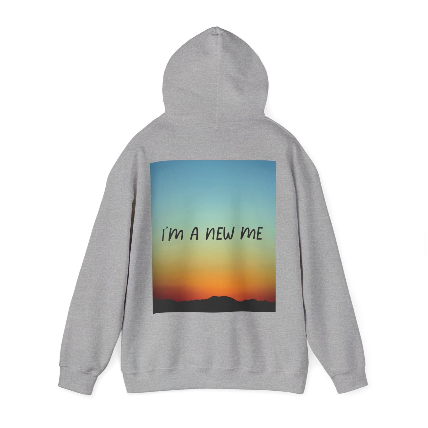 NEW DAY NEW BEGINNING A NEW ME Unisex Heavy Blend™ Hooded Sweatshirt
