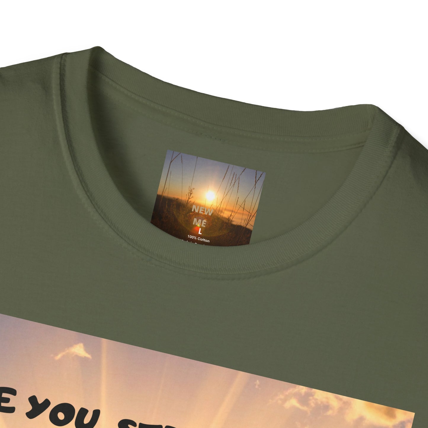 Live Smiley T-Shirt — 'Are You Still Alive?' Sunburst Positive Tee