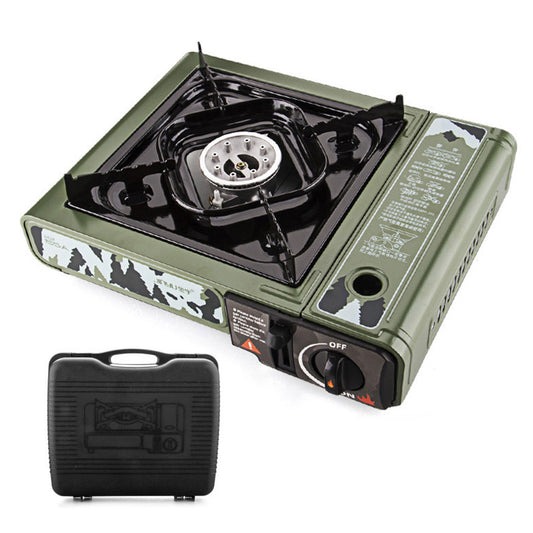 NEW ME IM Portable Gas Stove with Map Hot Pot Waska Fuel Tank Barbecue