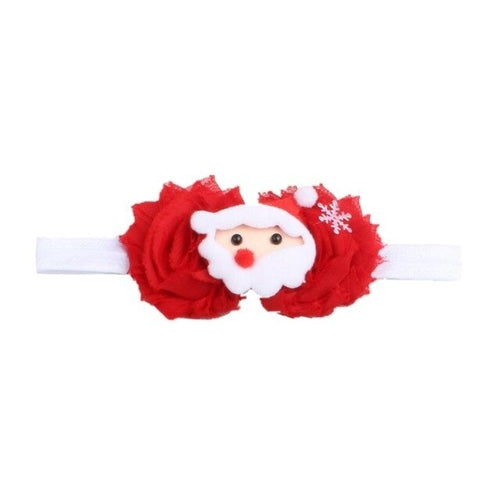 Baby Kids Elastic Floral Christmas Stretch