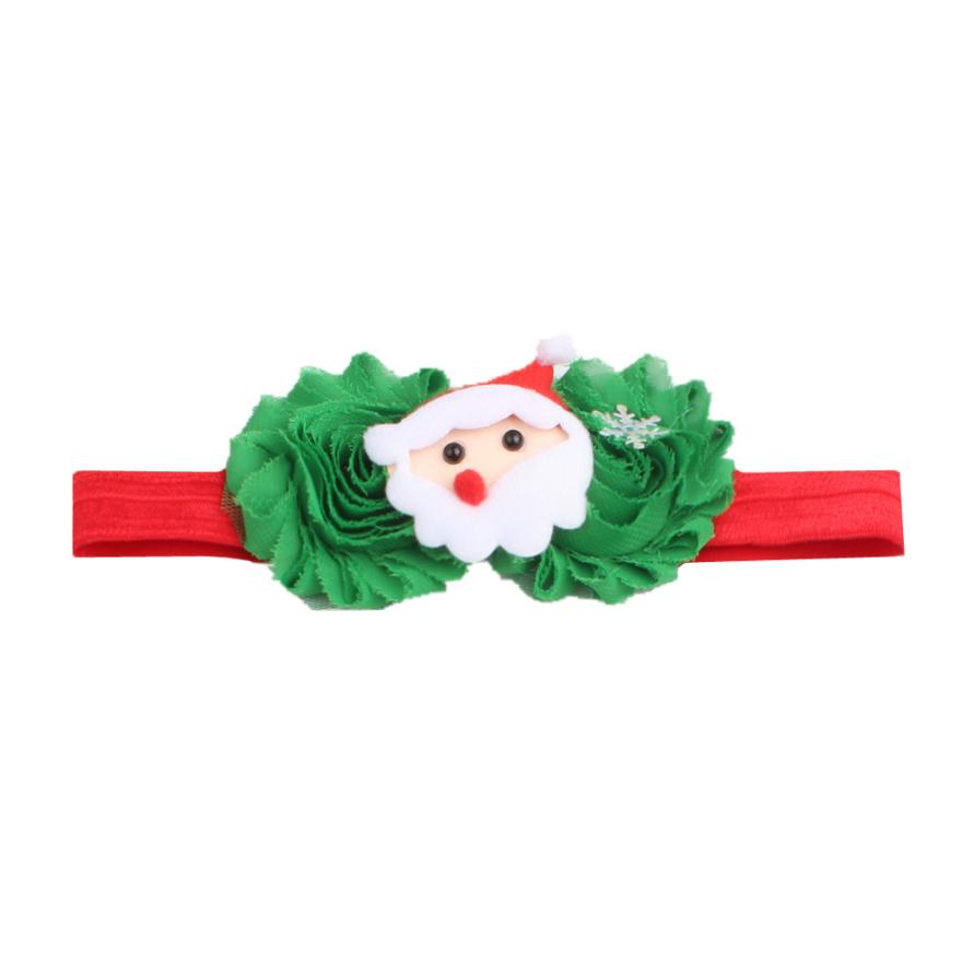 Baby Kids Elastic Floral Christmas Stretch