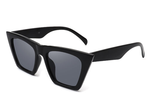 NEW ME IM Women Retro Cat Eye High Pointed Fashion Sunglasses