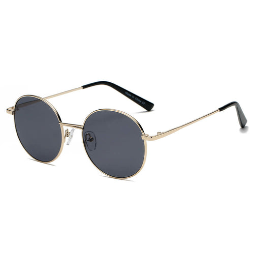 NEW ME IM Retro Vintage Metal Round Oval Circle Sunglasses