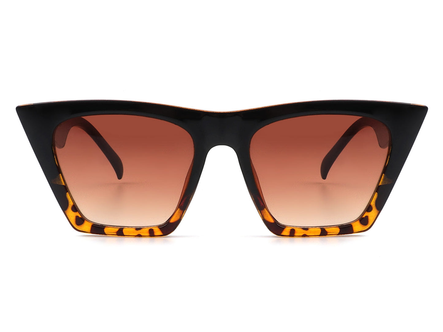 NEW ME IM Women Retro Cat Eye High Pointed Fashion Sunglasses