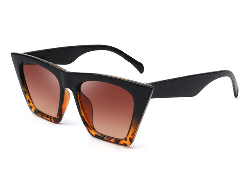 NEW ME IM Women Retro Cat Eye High Pointed Fashion Sunglasses