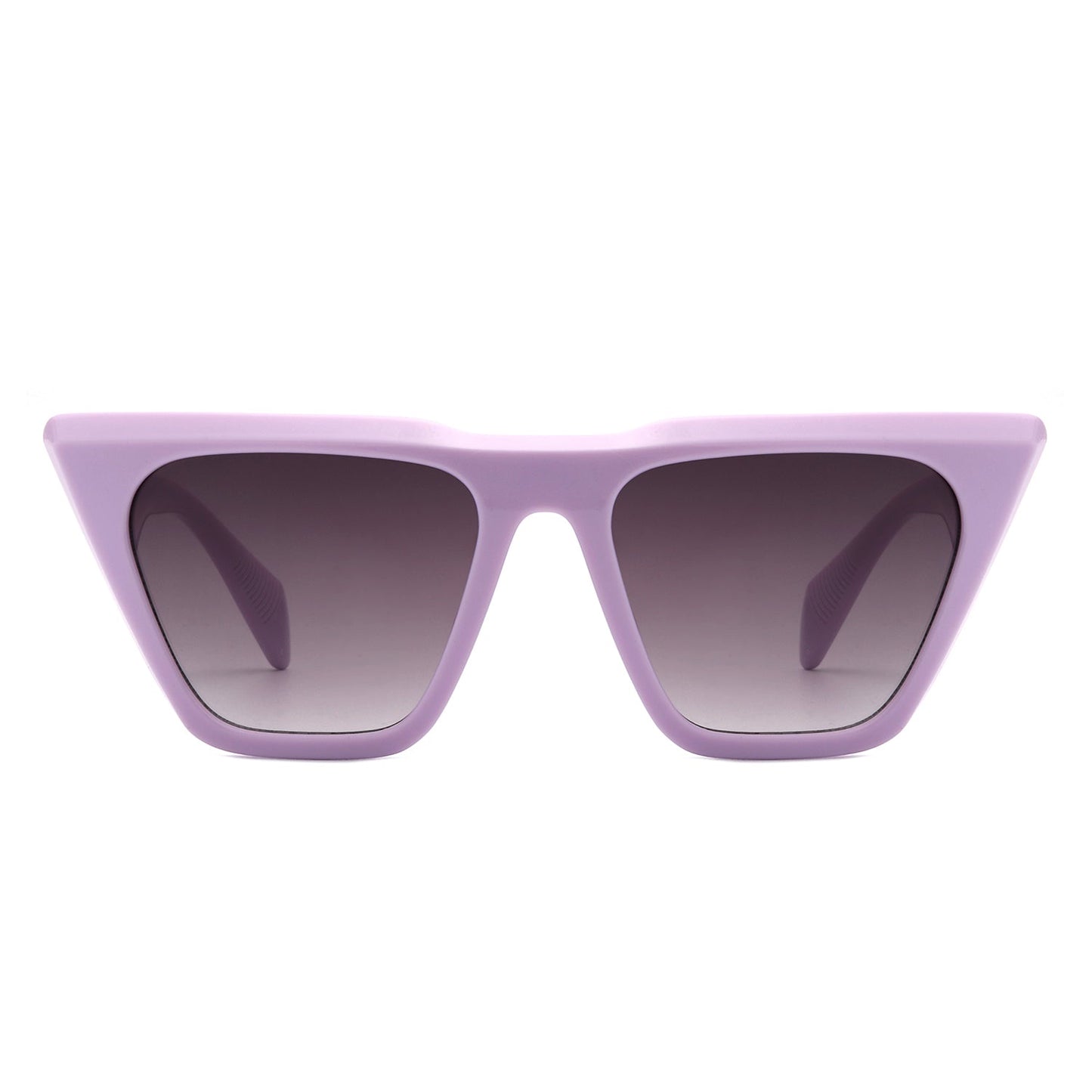 NEW ME IM Square Retro Oversize Flat Top Fashion Cat Eye Sunglasses