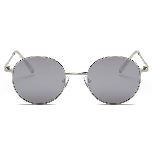 NEW ME IM Retro Vintage Metal Round Oval Circle Sunglasses