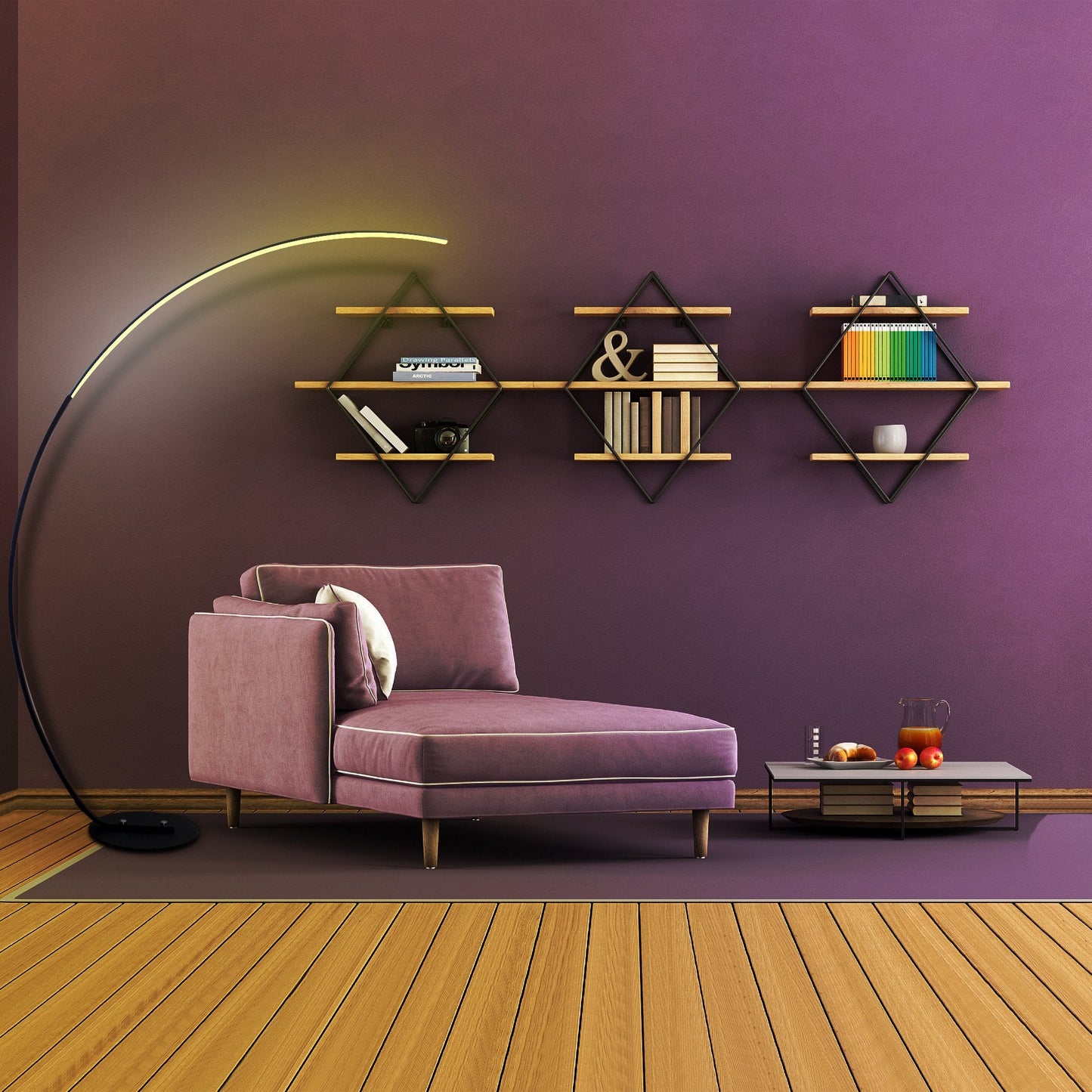 Modern Curve Floor Lamp | New Version