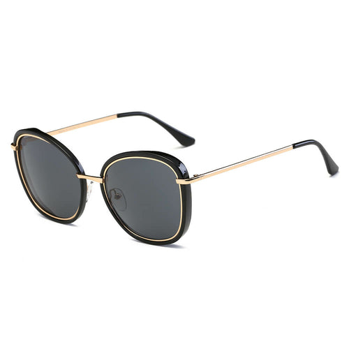 NEW ME IM BROOKVILLE | Women Round Cat Eye Oversize Sunglasses