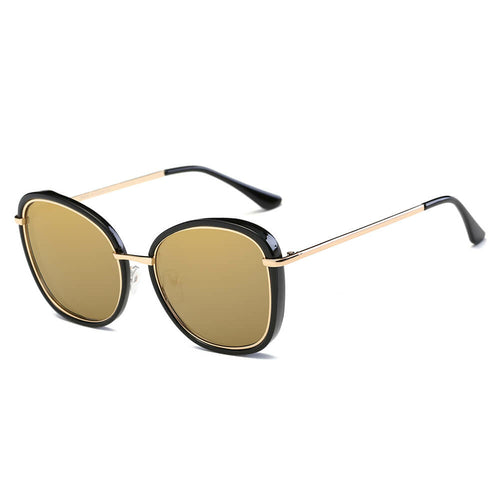 NEW ME IM BROOKVILLE | Women Round Cat Eye Oversize Sunglasses