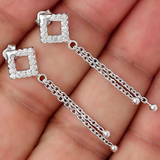 Dangling Chains Stud Earrings DGE1046