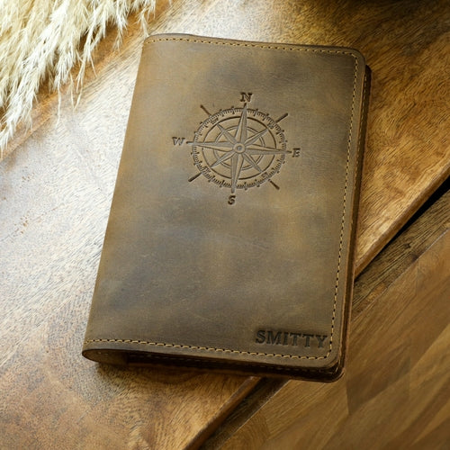NEW ME IM Leather Journal
