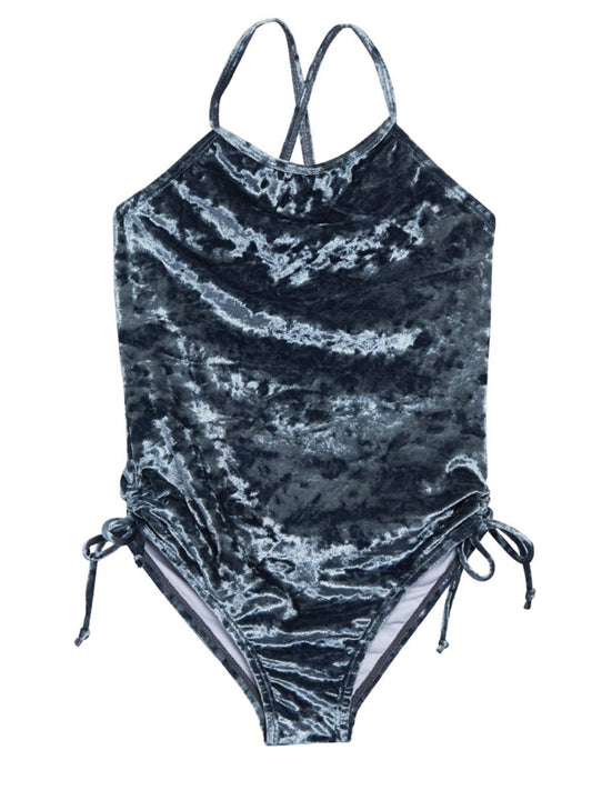 CRUSHED VELVET ONE PIECE