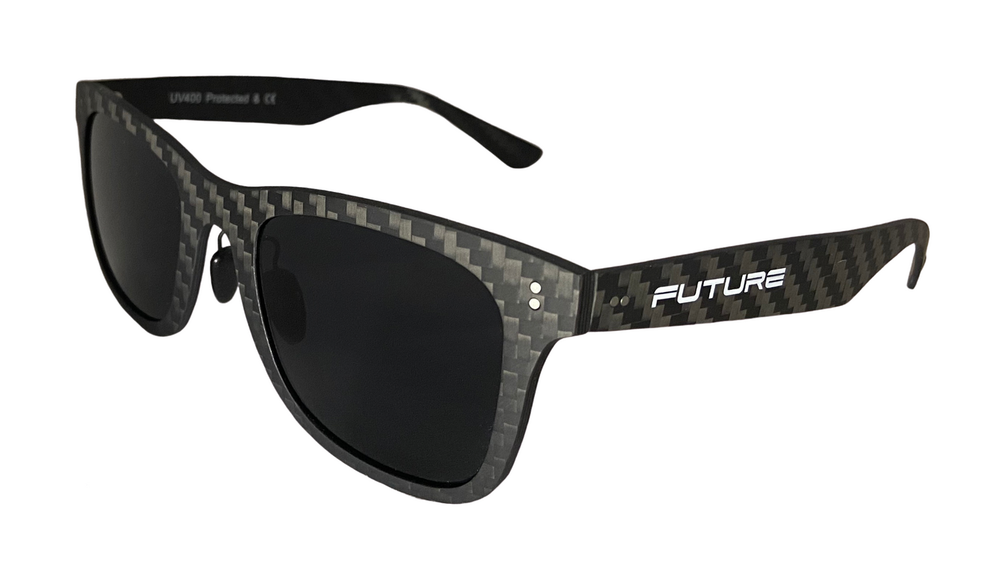 NEW ME IM Full Carbon Fibre Sunglasses | Polarised Midnight Black